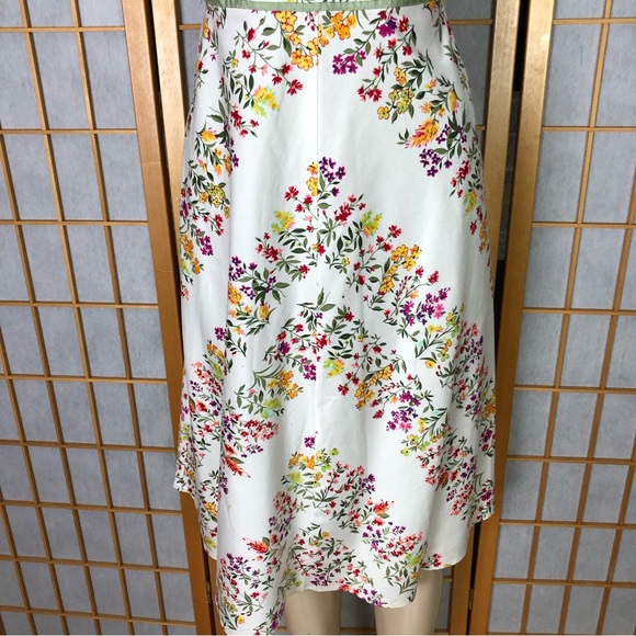 Madison Leigh Romantic Flower Print Sun Dress Sz 6 - Picture 3 of 13